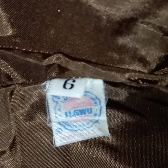 Country Suburbans Wool Vintage Herringbone Jacket Union ILGWU Sz 6 - Picture 9 of 15